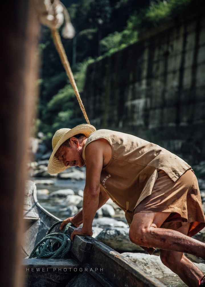 1/ 9川江号子 米拍摄影师何威hewei 创作  纤夫文化2/ 9川江号子 米拍