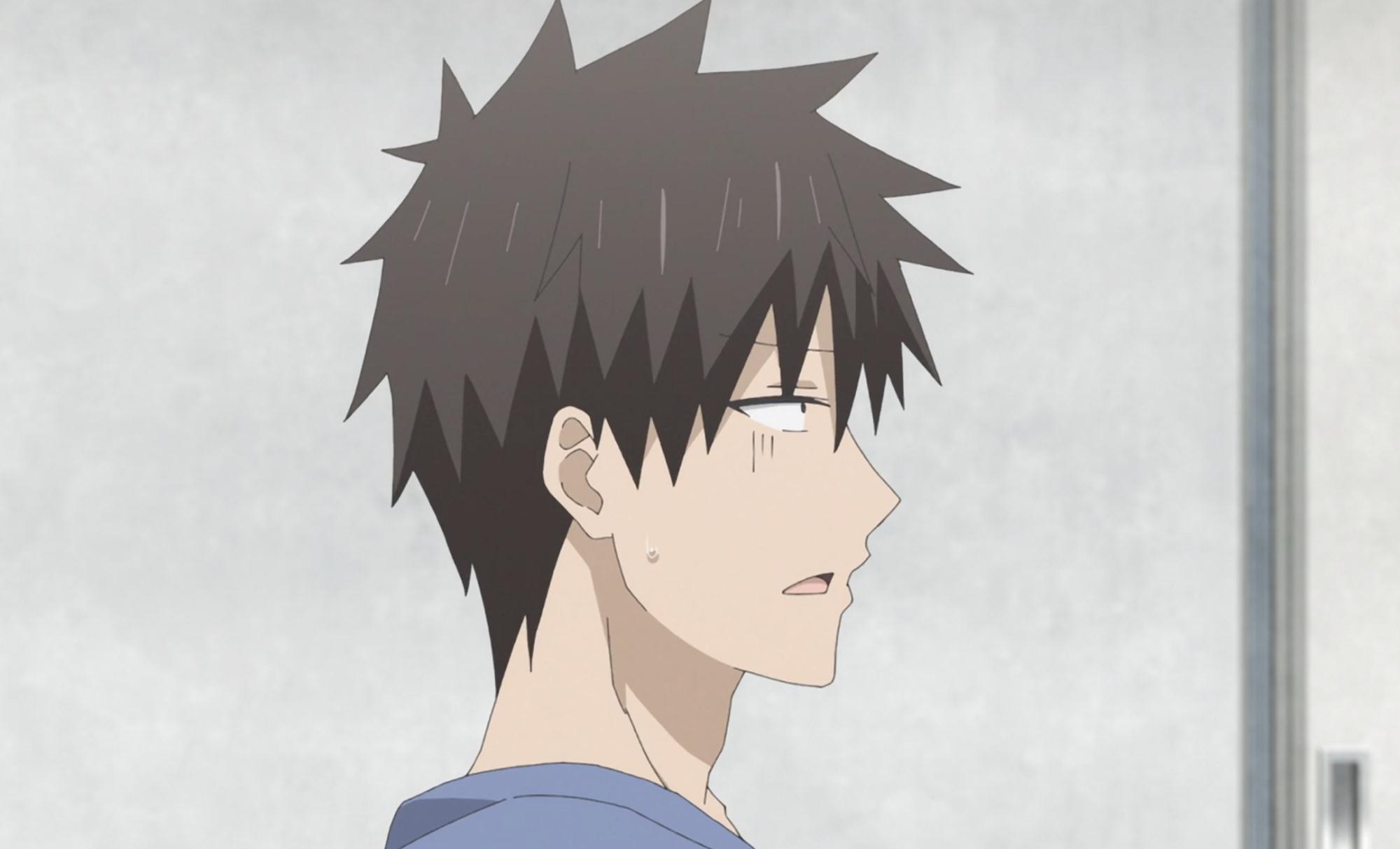 宇崎学妹想要玩的男主角樱井真一设定其实算是蛮独特的,他虽然很孤僻