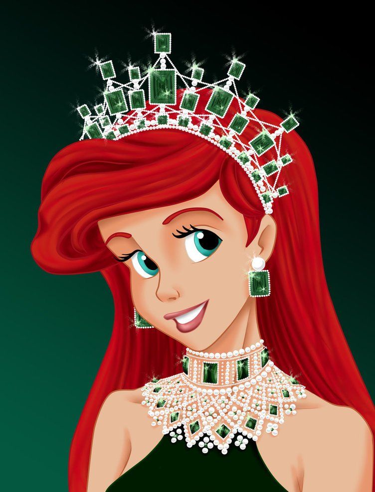 迪士尼公主戴上专属王冠!闪瞎我的眼!