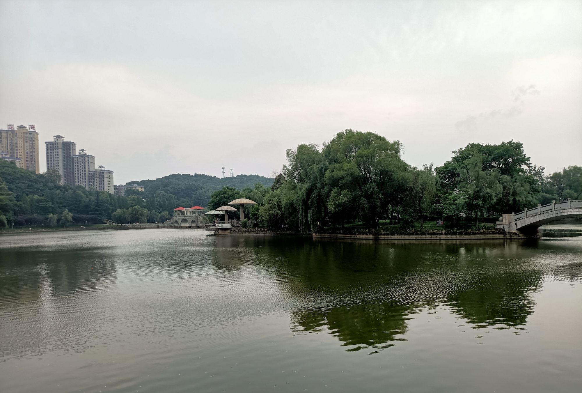 湖南益阳市秀峰公园,风景如画,银城市民休闲好地方