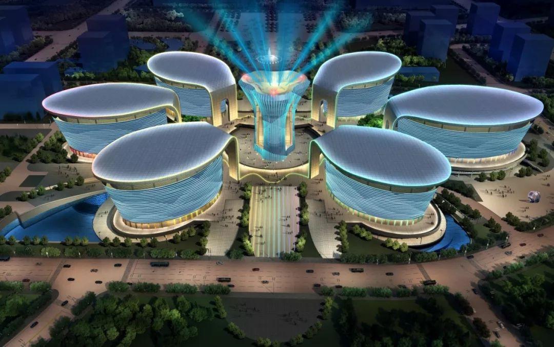 乌鲁木齐新地标建筑即将展现六大文化设施如雪莲盛开