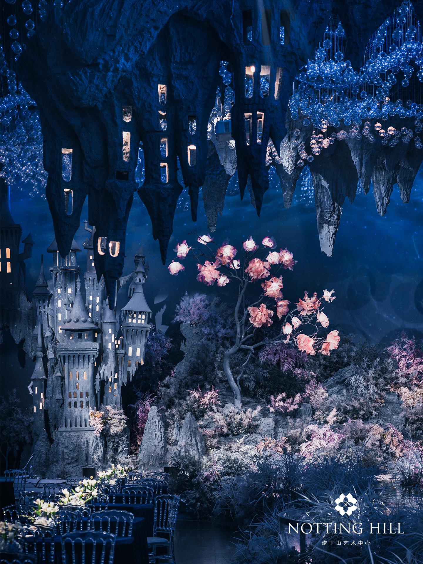 设计主题:亚特兰蒂斯  abysmal blue sea1050㎡