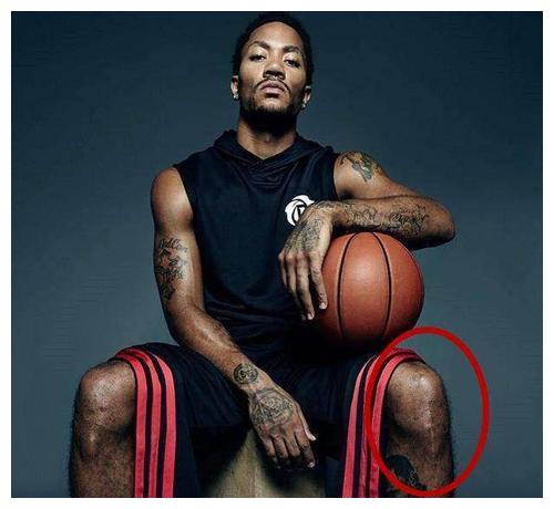 看照片才知打nba多不易!罗斯膝盖留长长伤疤,詹姆斯脚趾变形