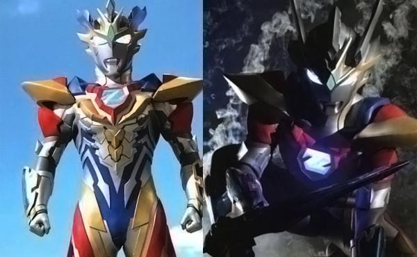 泽塔奥特曼德尔塔天爪形态黑夜侧脸剧照公开