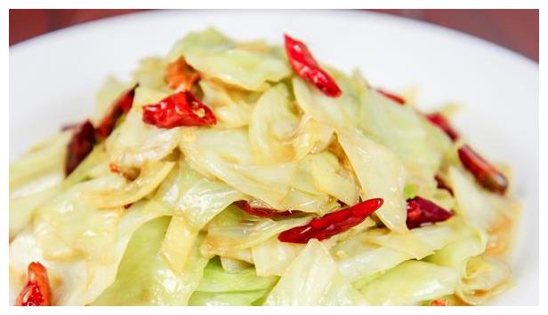 香辣美味的炝莲白,就是要这样做才好吃,简单营养的美味