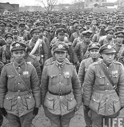 三大战役老照片:解放军势如破竹,国军兵败如山倒