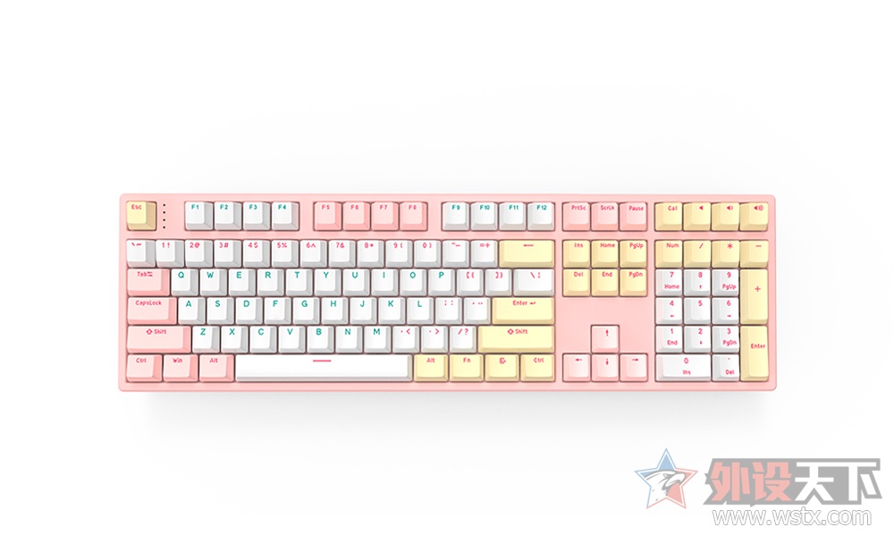 回归本源helloganss发布三模无线机械键盘hs108t