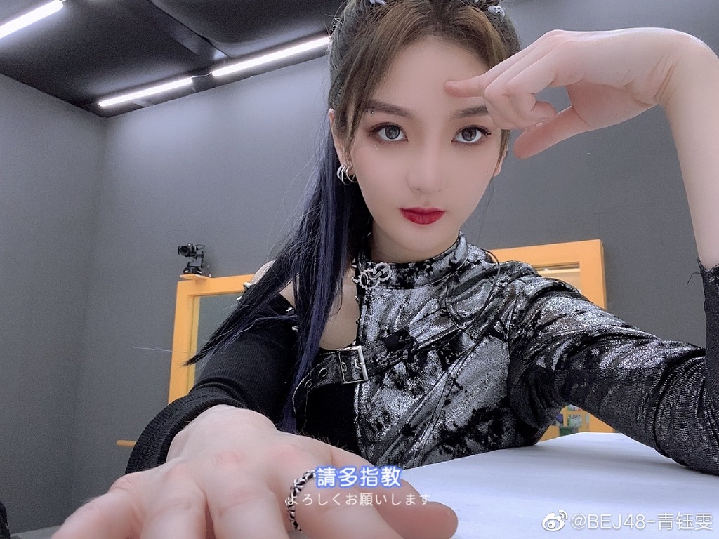 偶像美少女歌手bej48-青钰雯迷人美照真好看