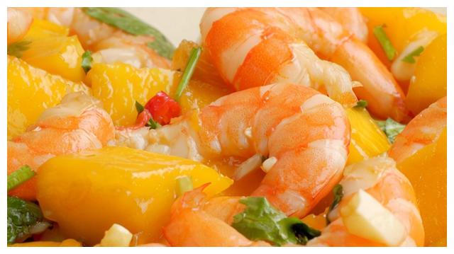 酸辣芒果拌虾__财经头条