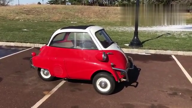 宝马伊赛塔,有史以来最萌的宝马车,比mini还小的车