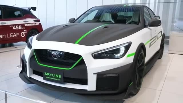 四门版gtr日产skyline400r外观展示欣赏