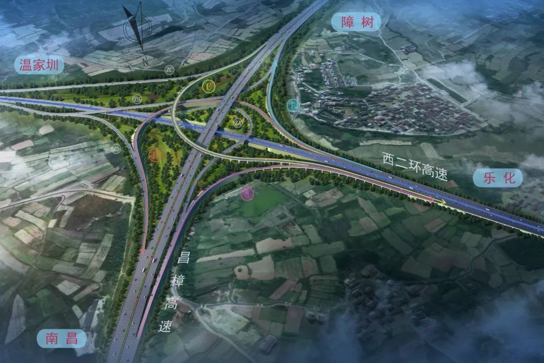 中铁十八局参建的南昌绕城高速西二环工程开工|南昌|参建|中铁_新浪