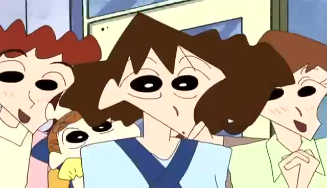 蜡笔小新极限主妇美牙