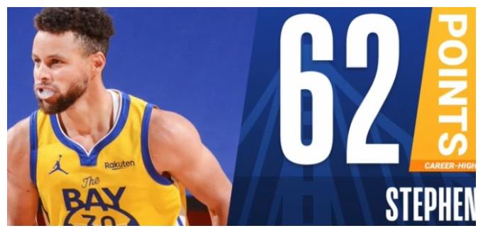 库里62分将勇士拉出泥潭!升至西部第8,摆脱三分 投篮倒数第一