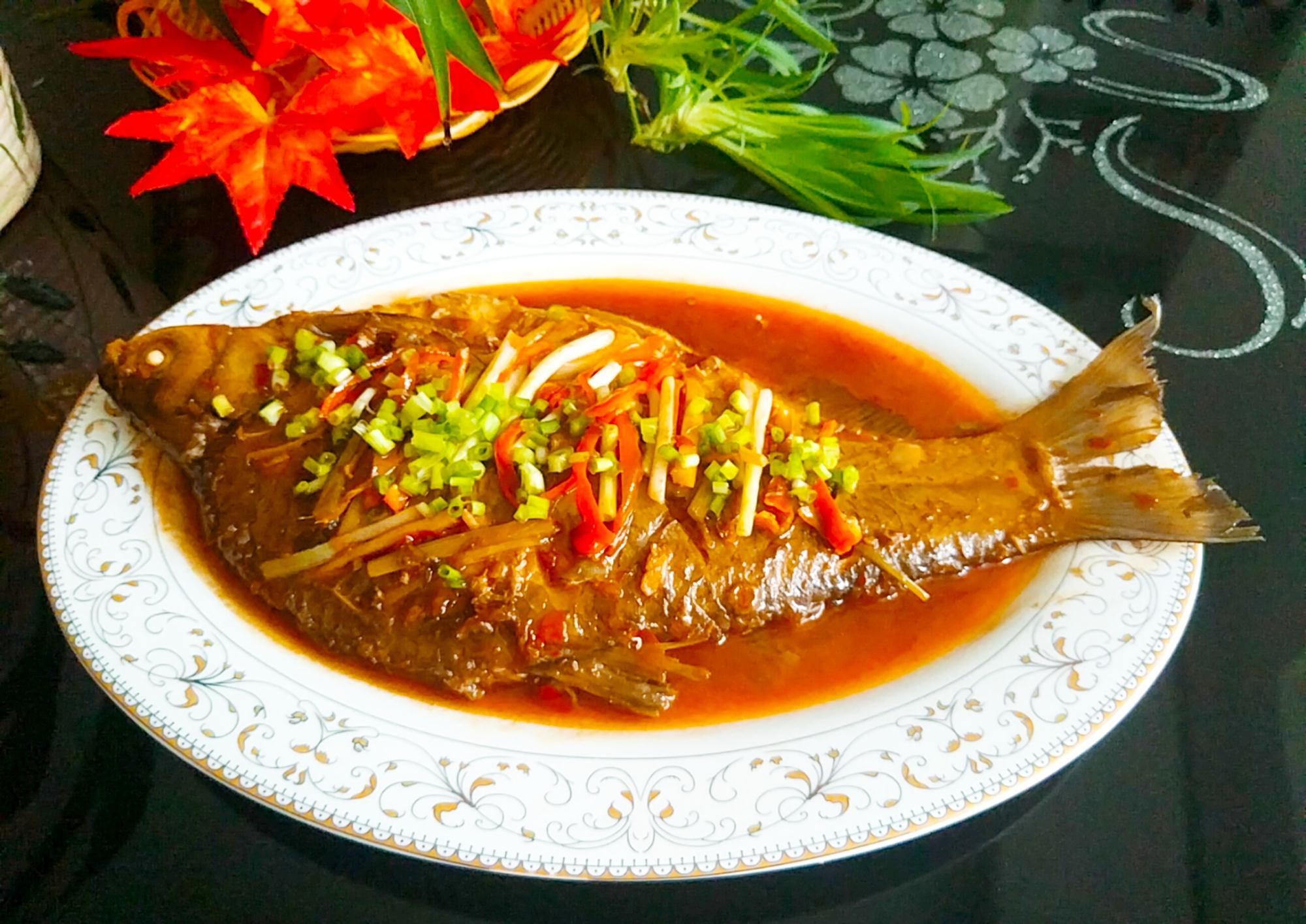 这才是红烧鳊鱼最好吃做法,香鲜嫩滑超入味,连汤汁都不剩,过瘾__财经