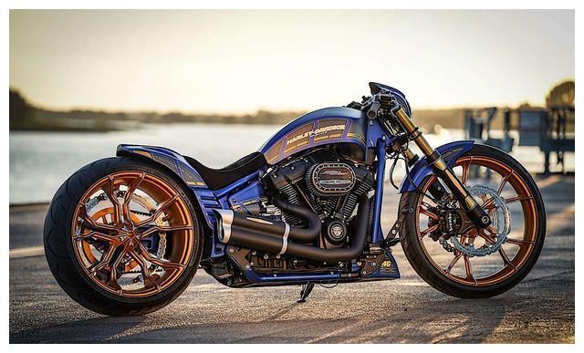 奢华,冷傲:定制版哈雷戴维森mugello重型机车