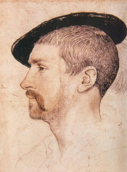 其次,荷尔拜因线,面结合的素描主要是为了方便油画创作时过稿和缩短