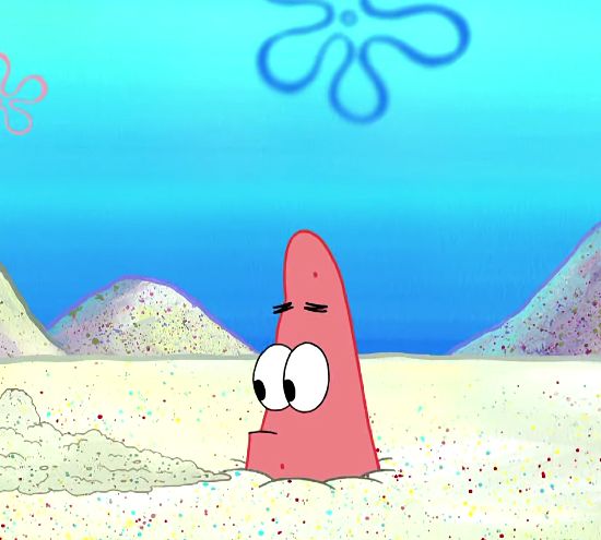经典动漫海绵宝宝图片,独特的动漫画风,快领走这张图
