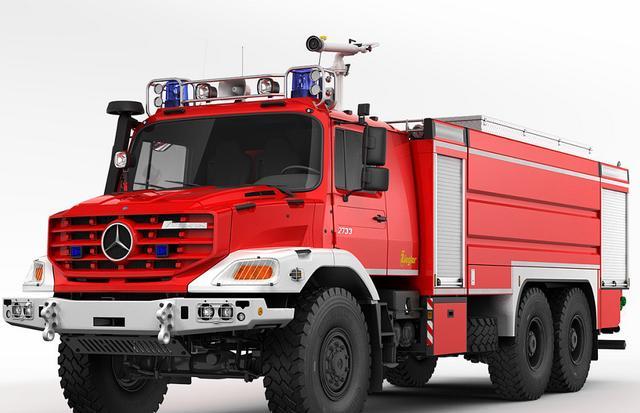 「卡车」为地铁而生的乌尼莫克消防车