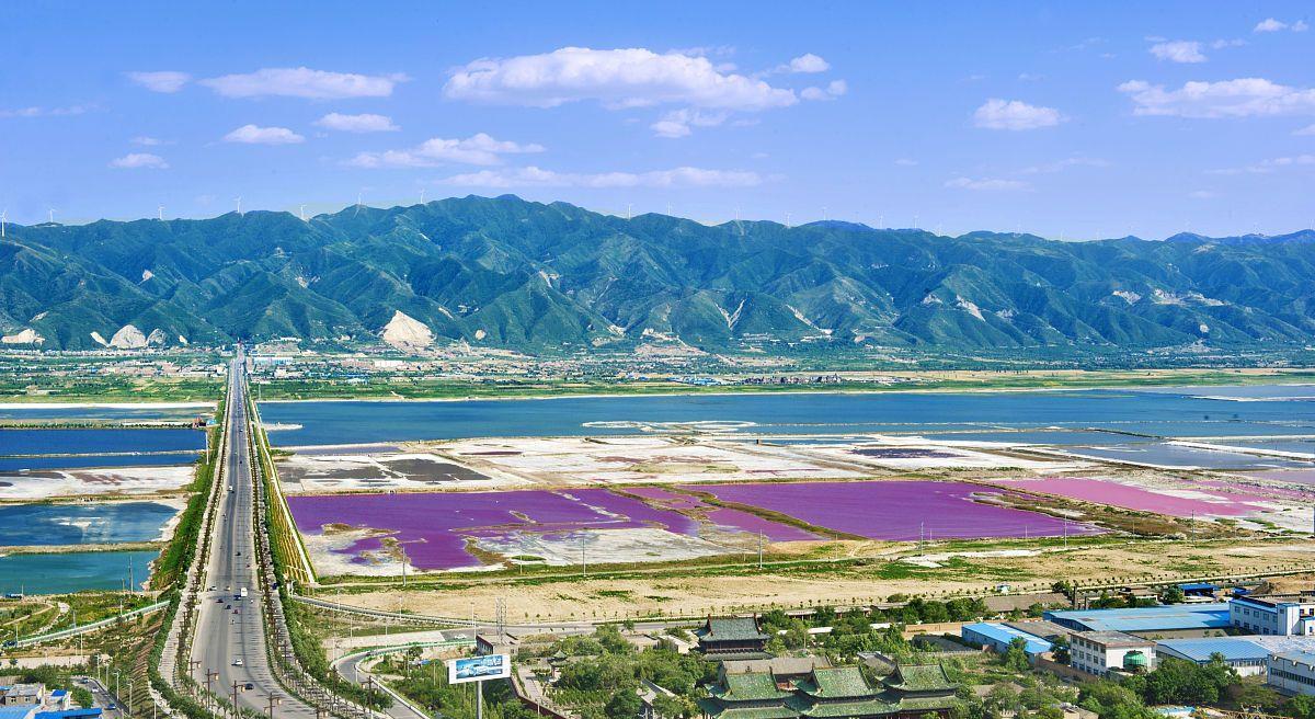 山西最大的湖泊,天然的盐湖,被誉为"中国的死海"