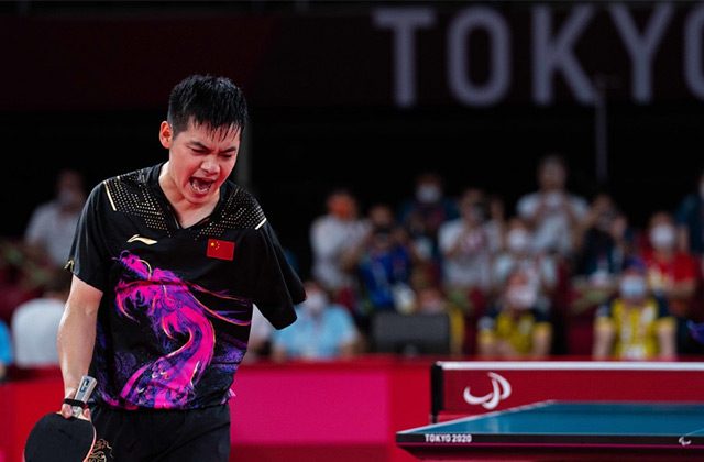 东京残奥会乒乓球赵帅再夺冠军闪创教育已豪取三连冠