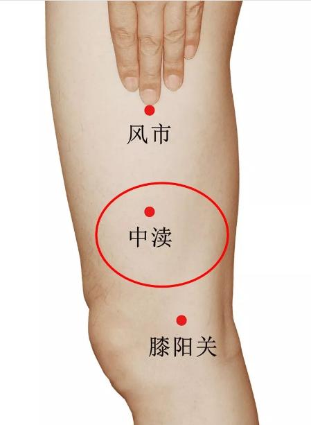 艾灸的准确位置图!