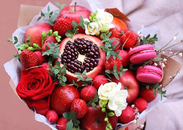 分享一组水果花束好看又好吃浪漫又实用看你最喜欢哪一个