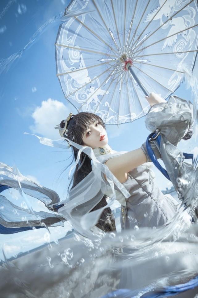 剑侠情缘3蓬莱伞萝小仙女cosplay正片