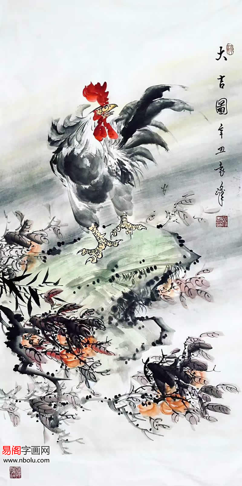 清华美院创作基地,实力派画家袁峰,在当代写意动物画领域成就斐然.