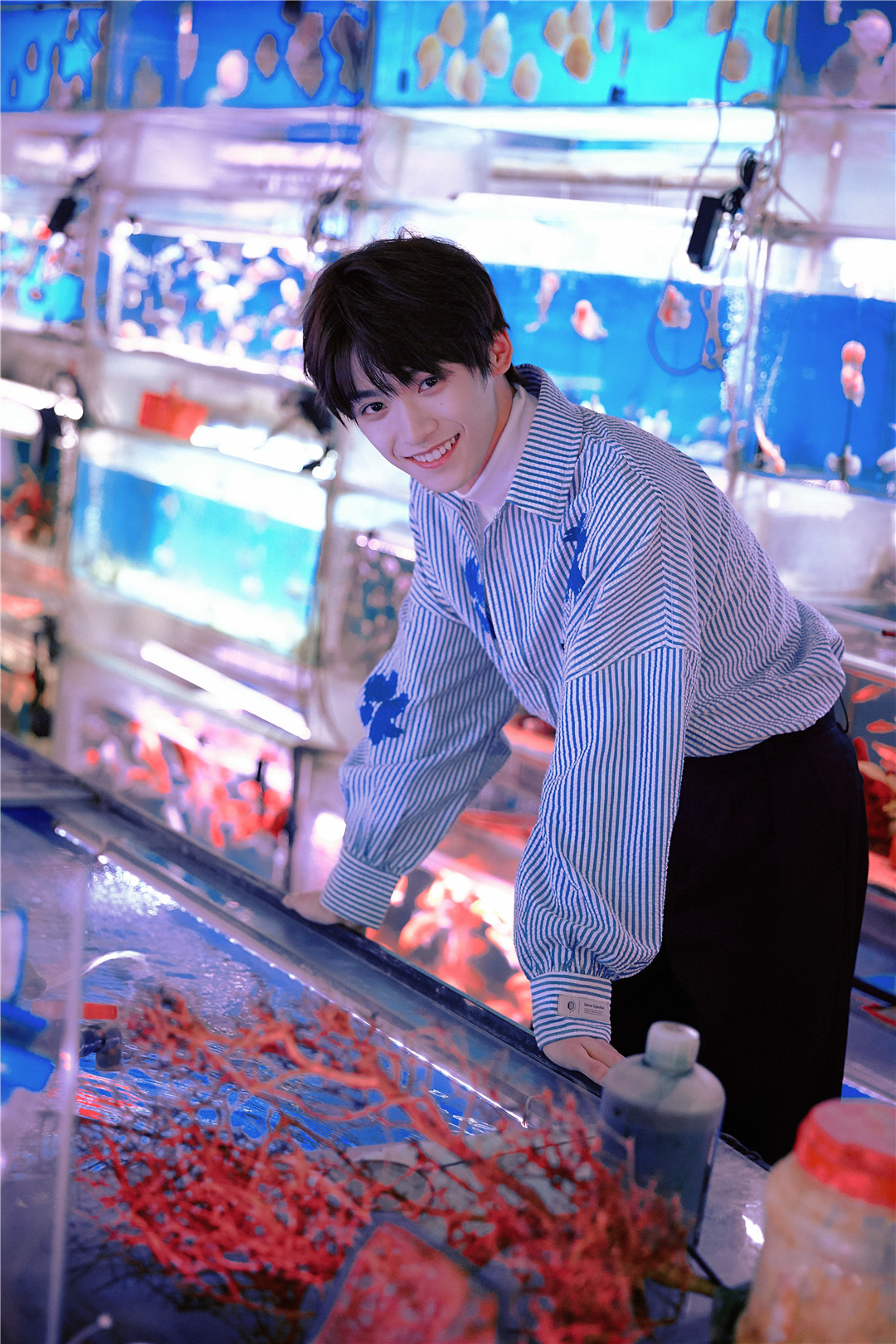 花开半夏梓渝写真曝光与鱼有关的一天