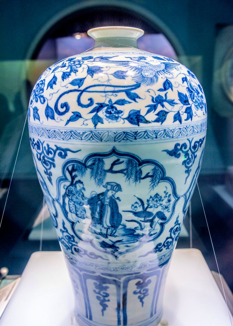瓷中之王 元代梅瓶不是只有元青花 这些品种都很珍罕 你知道吗 高清图集 新浪网