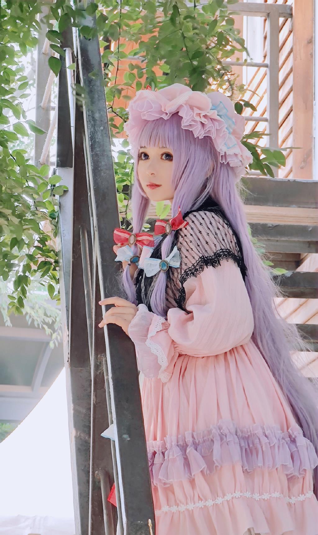 coser黑猫猫_lolita装扮