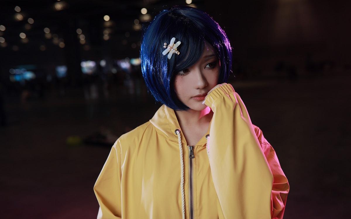 爷童回,《鬼妈妈》卡洛琳cos,童年动画电影满满的回忆