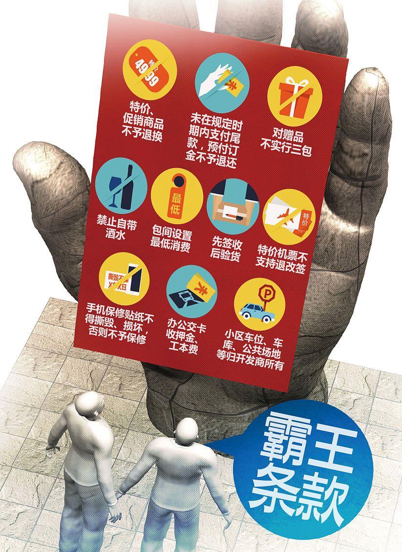 "霸王条款"说法对不对,在法律上应该如何称呼呢?