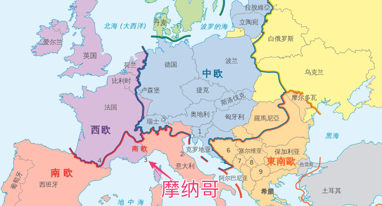 摩纳哥被法国包围,国土面积2平方公里,为何没被法国彻底吞并 - 法国