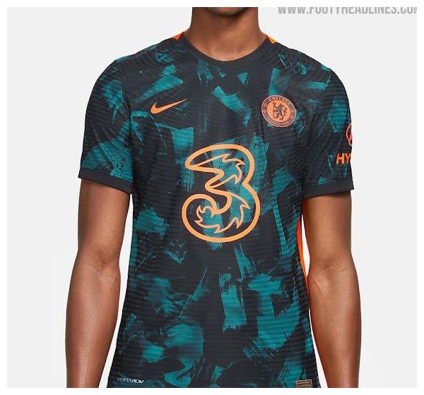 切尔西2122赛季第三球衣发布