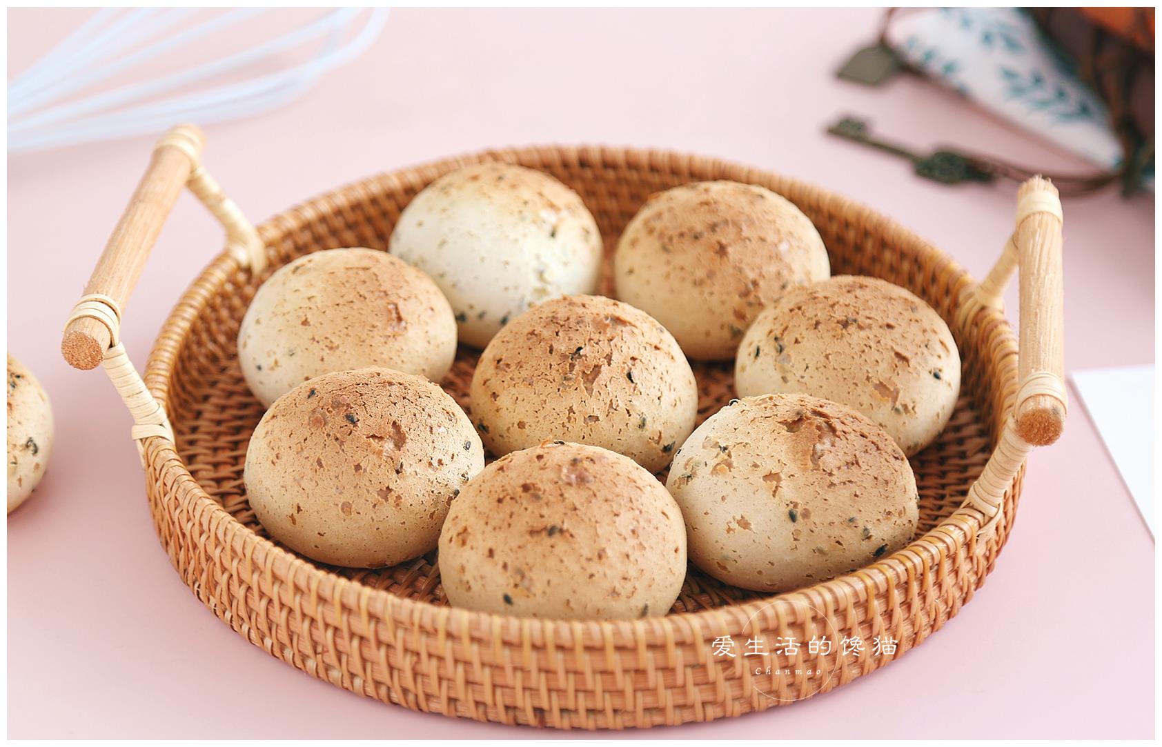 麻薯包的懒人做法拌一拌揉一揉个个软糯又空心越吃越好吃