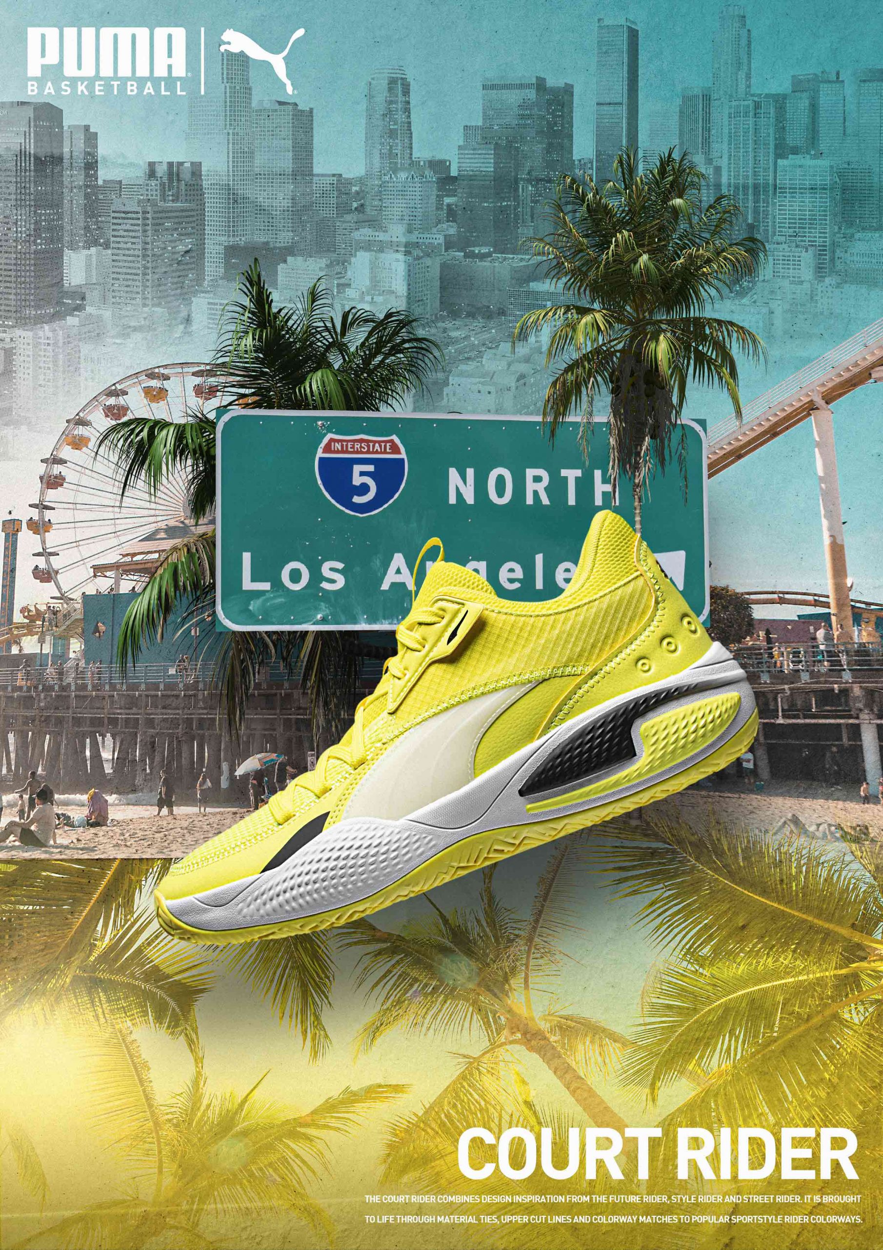 有形有型pumacourtrider城市夏季限定系列释出