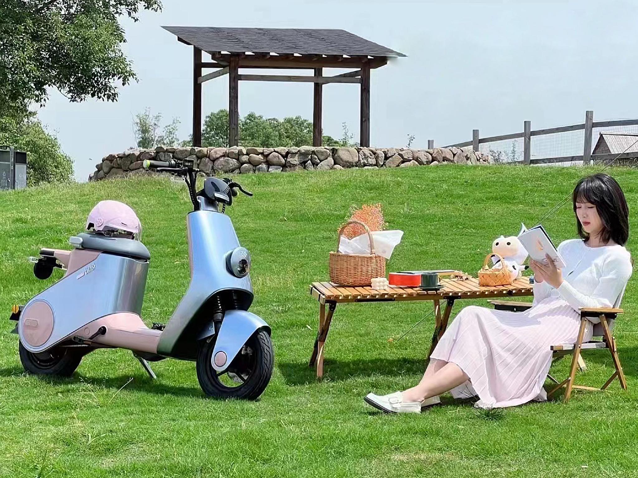 绿源电动车inno9评测续航超百公里超前设计理念外观更时尚