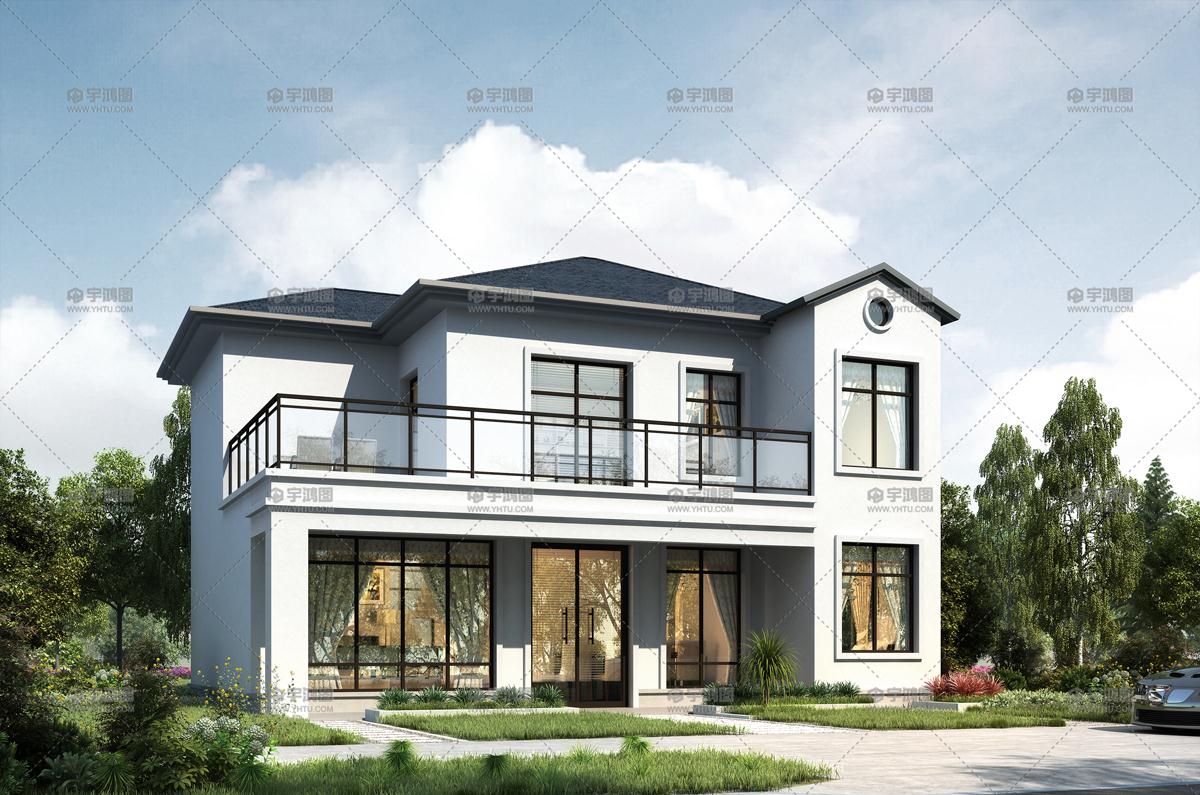 90平小面积农村别墅简约低调造价20万你想要吗