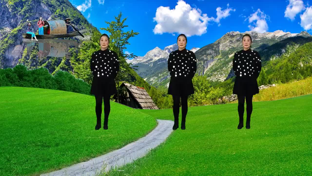 广场舞《荞麦花》歌声大气悠扬简单又好看