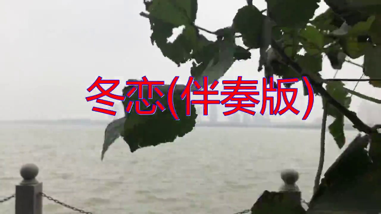 韩宝仪的 冬恋 伴奏版 醉人醉心 细腻甜美