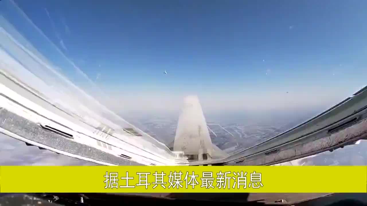阿塞拜疆苏-25,米格-29战机与土耳其f-16战机合练