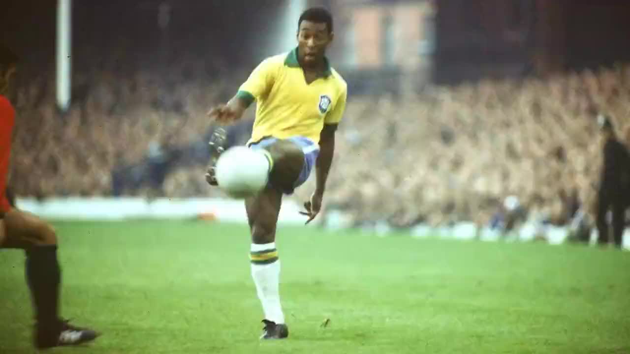 五星巴西世界杯百大进球 贝利世界级头球攻门展现球王实力