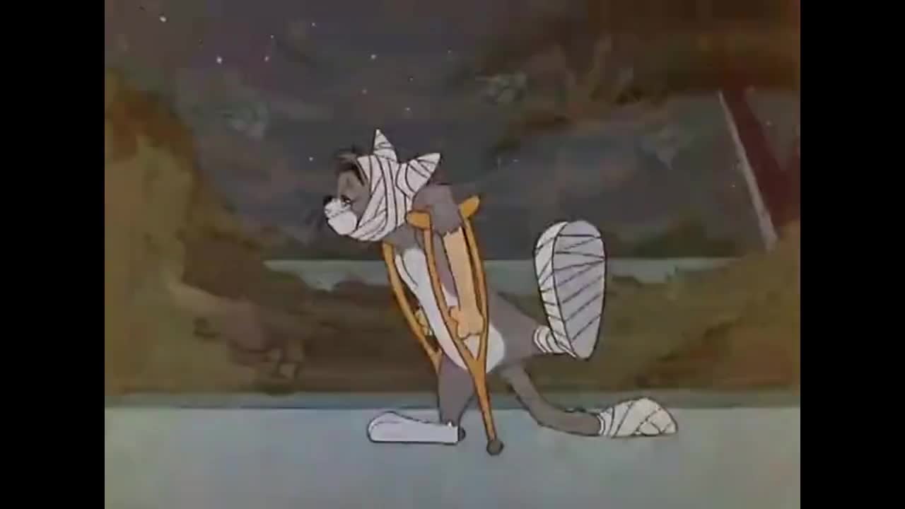 猫和老鼠小狗为救杰瑞只能和汤姆展开对决轻松解决汤姆