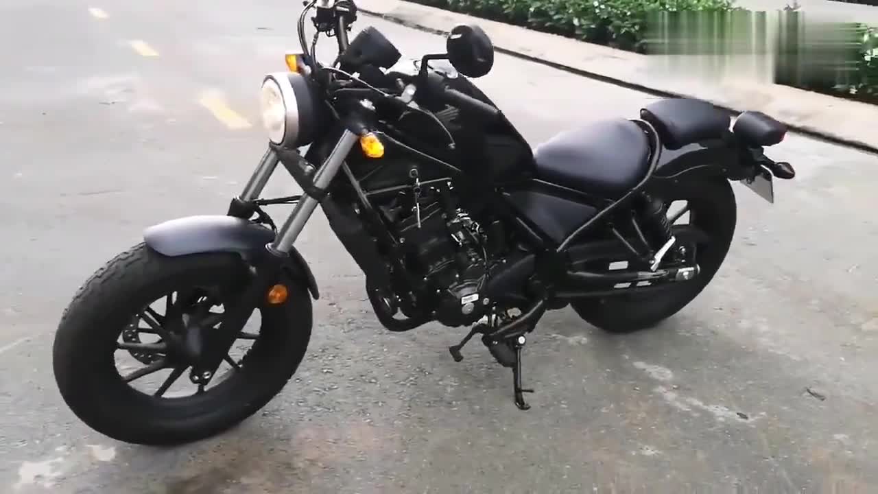 本田入门太子车rebel250实车展示,如果引进你会考虑吗?