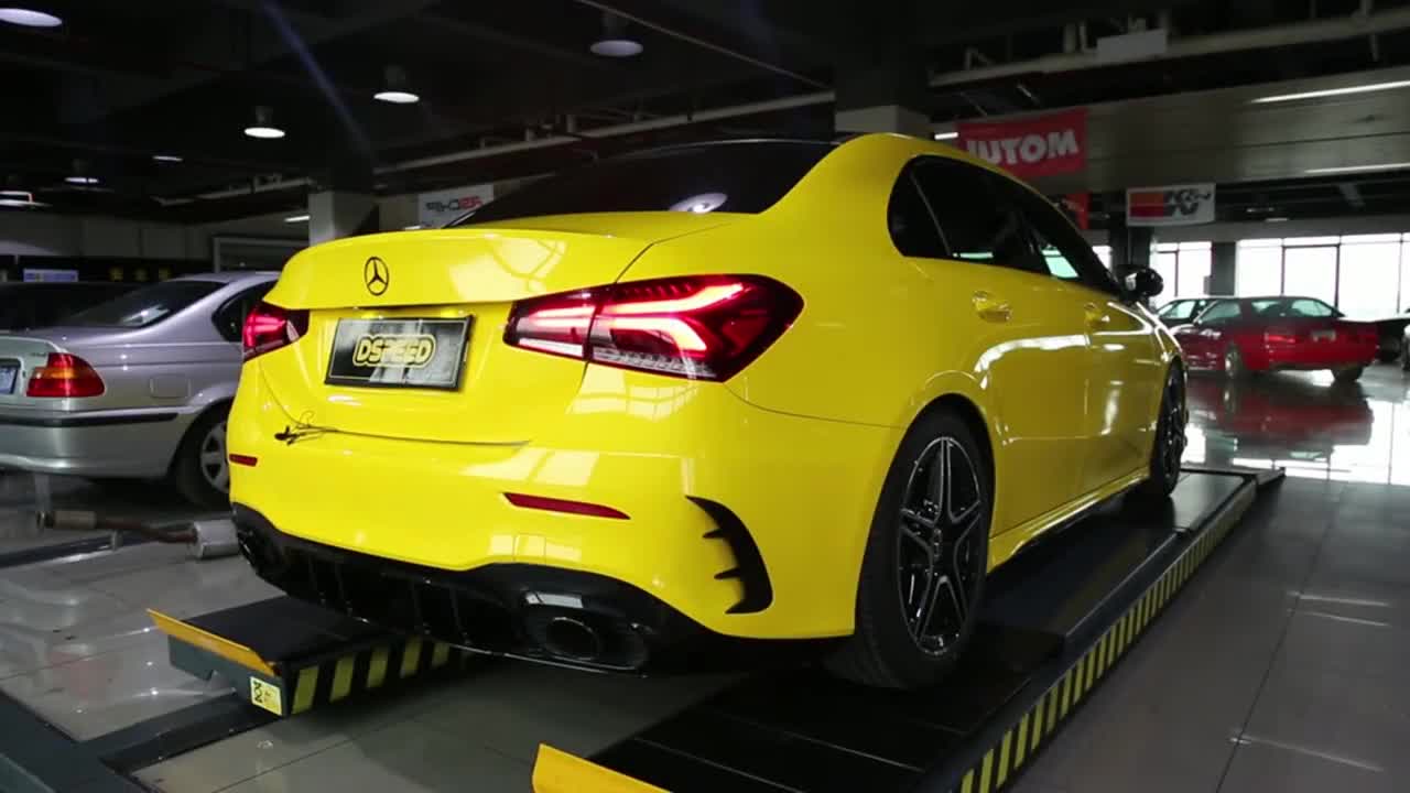 奔驰a200l改双边单出阀门排气