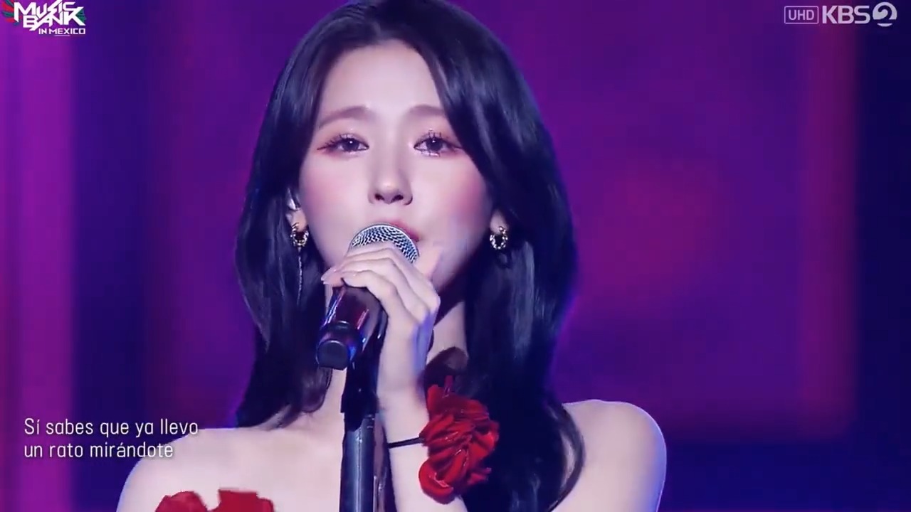 宋雨琦&赵美延《Despacito》，西班牙语原曲太惊艳，红裙美翻了