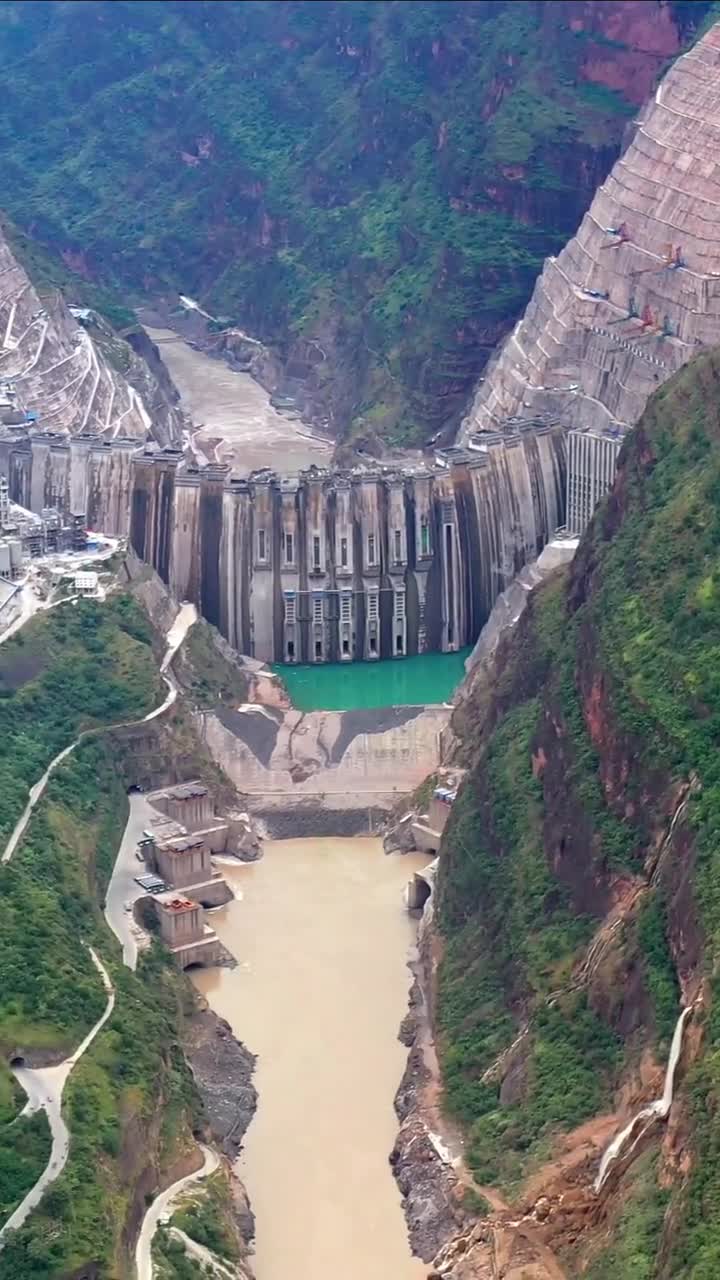 白鹤滩水电站蓄水前最美的样子以后不会再有喜欢的自行保存