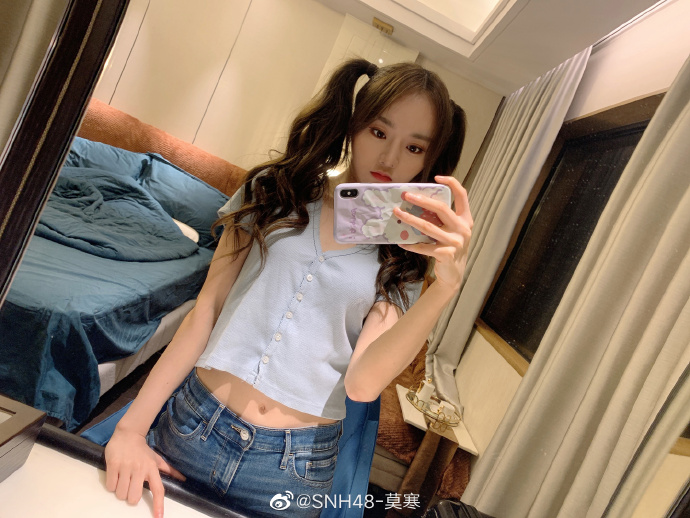 偶像美少女snh48-莫寒迷人可爱美照欣赏